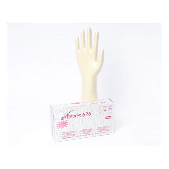 Naturex 626 Guantes Vinilo Sin Polvo T- Xl 100uds