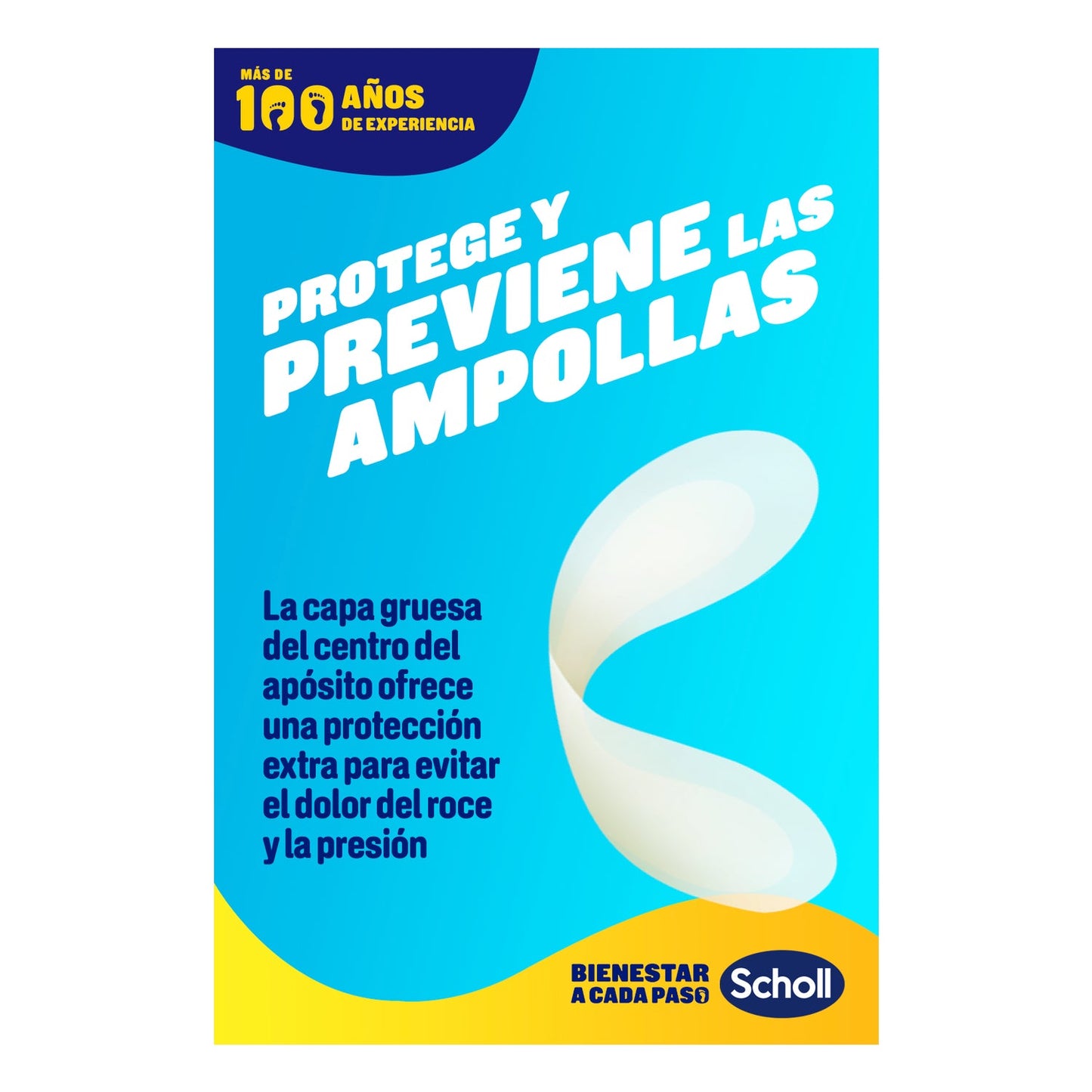 Scholl Apósitos Anti Ampollas Grandes Talón 5uds