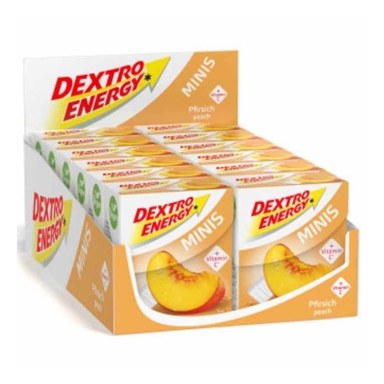 Dextro Energy Minis Melocotón 12x34uds