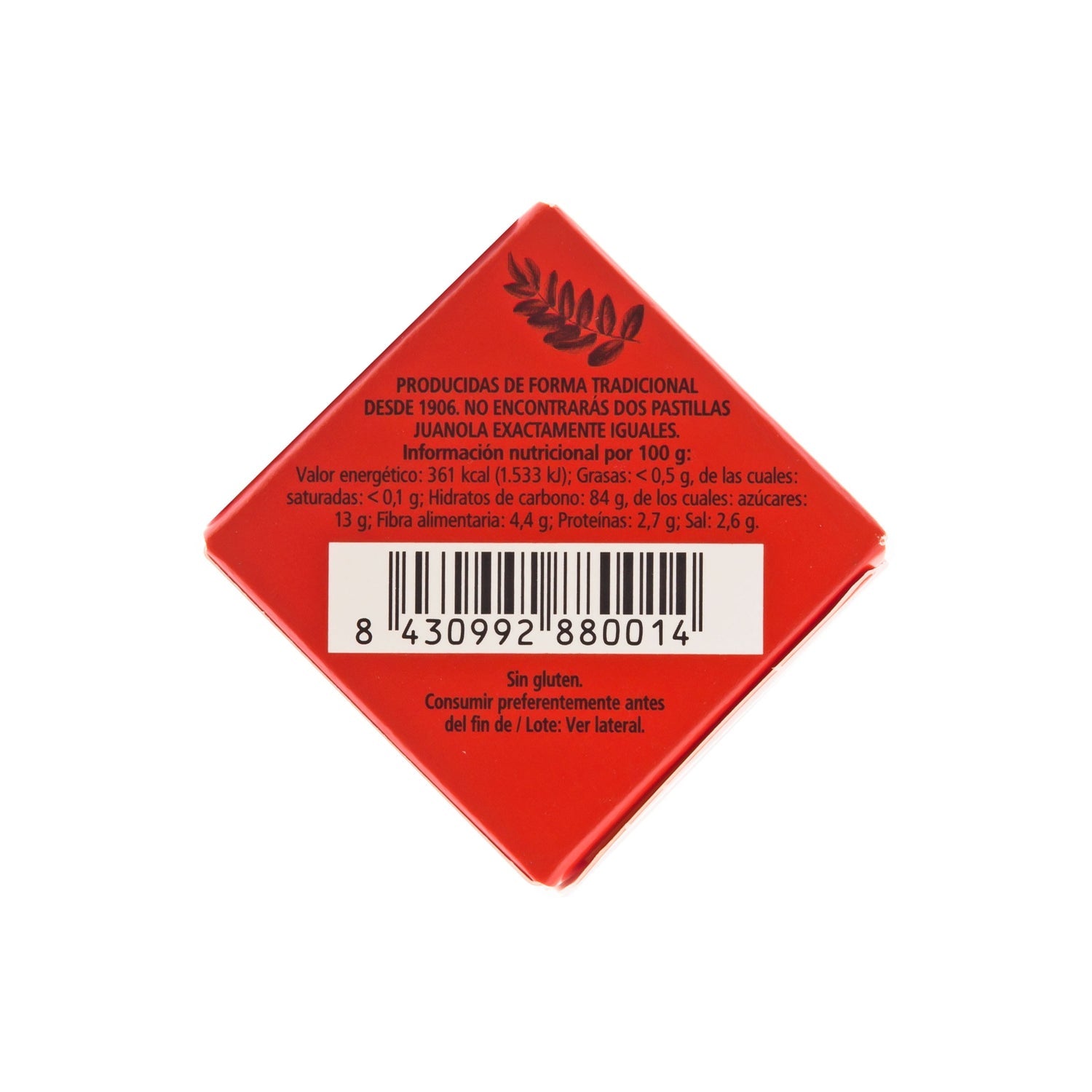 Juanola® pastillas regaliz 5,4g