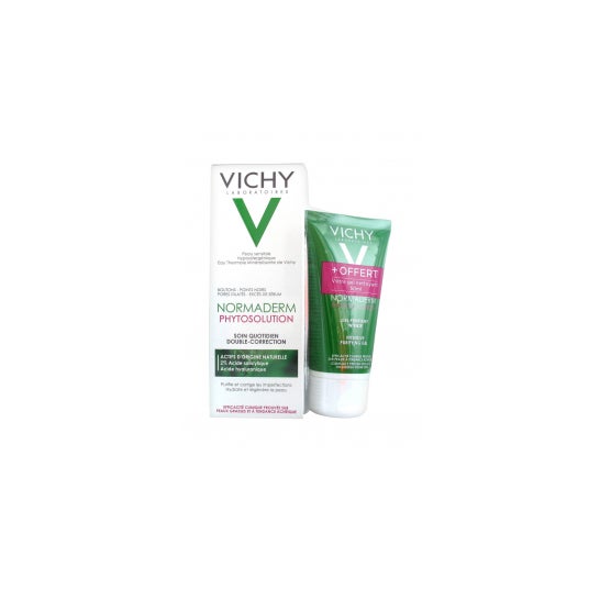 Vichy Normaderm Phytosolution Soin Quotidien Double-Correction 50 ml + Gel Purifiant Intense 50 ml