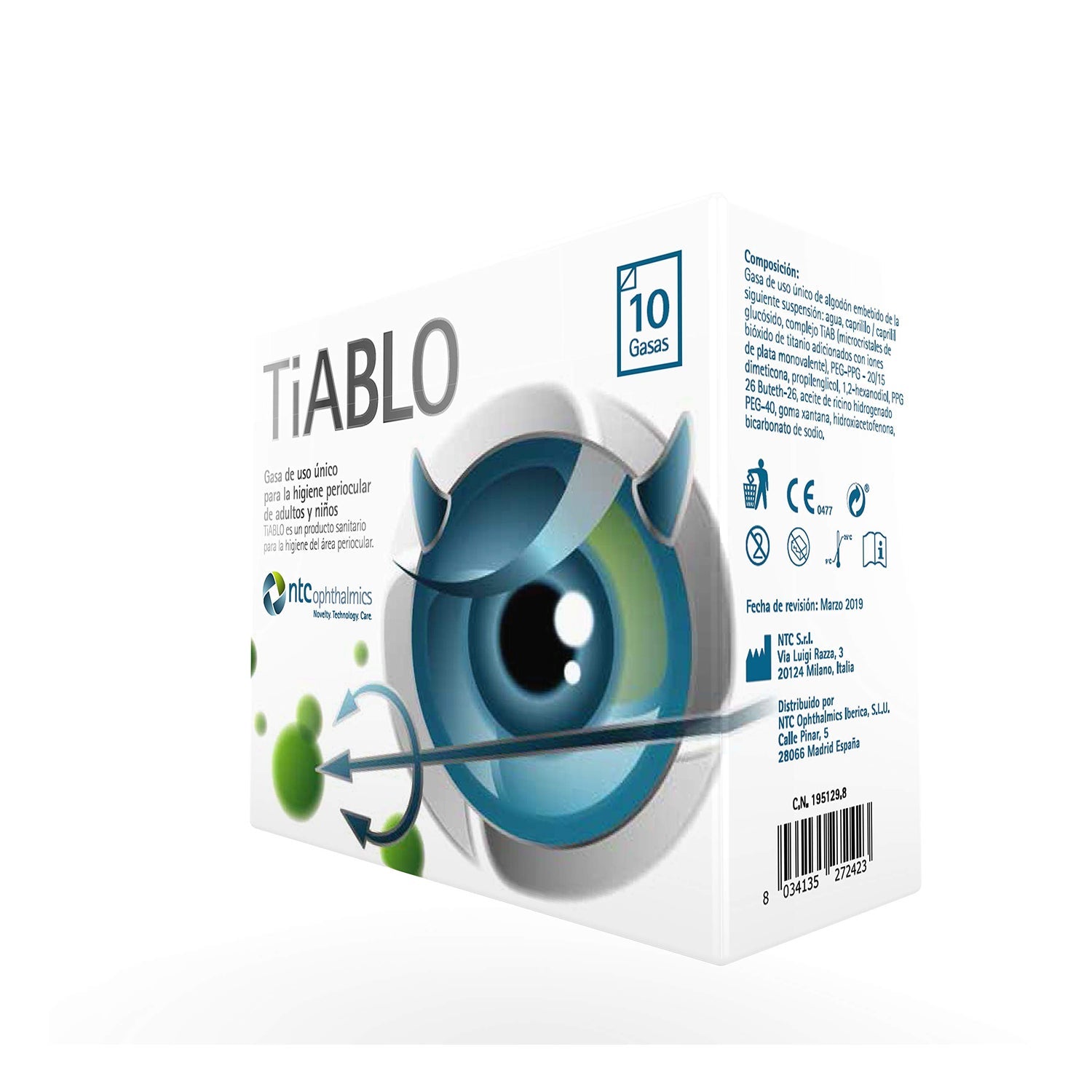 NTC TiABLO 10 Gasas