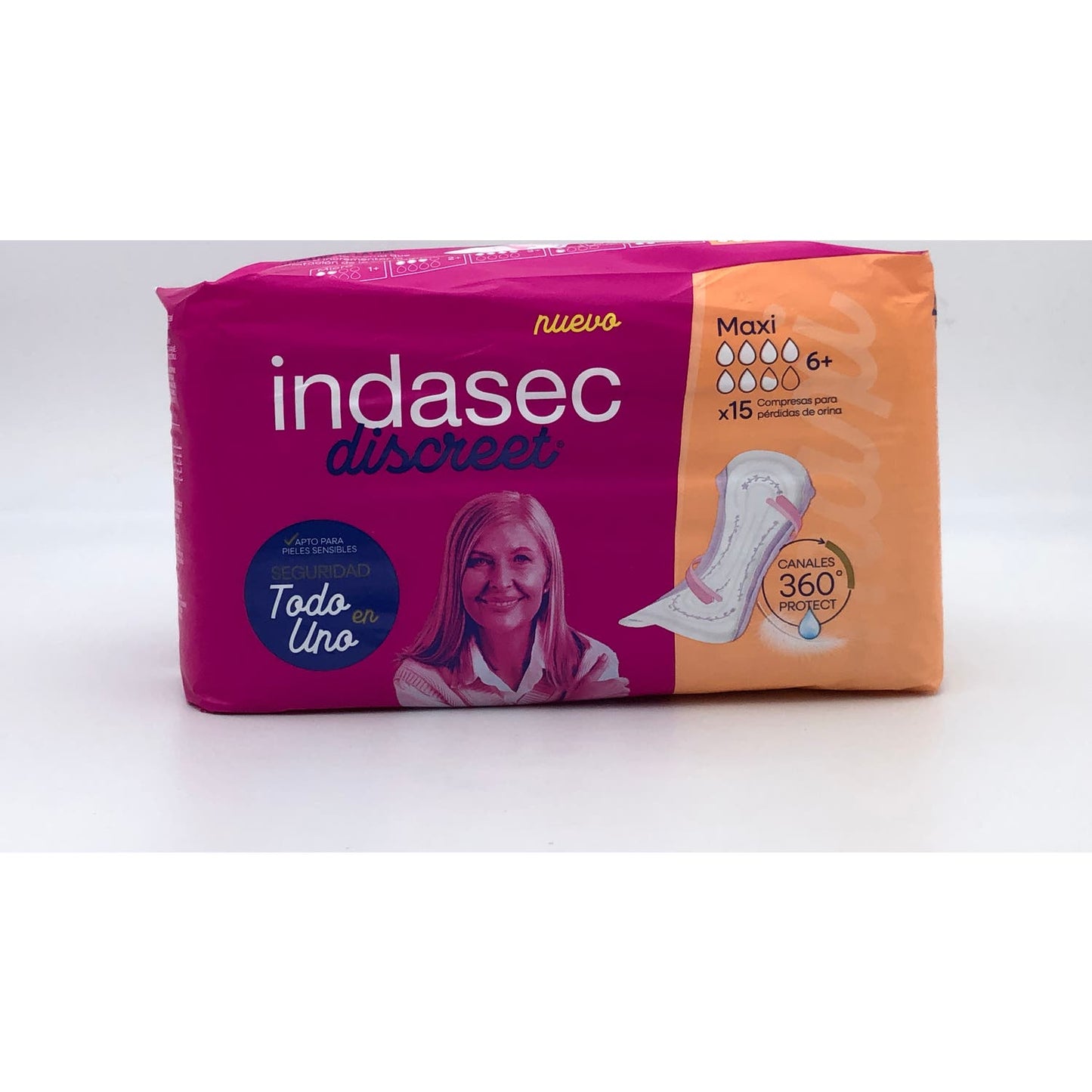 Indasec® Discreet Maxi 15uds