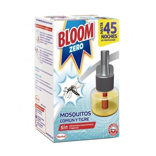Bloom Zero Mosquitos Recambio 45 Noches 18 ml