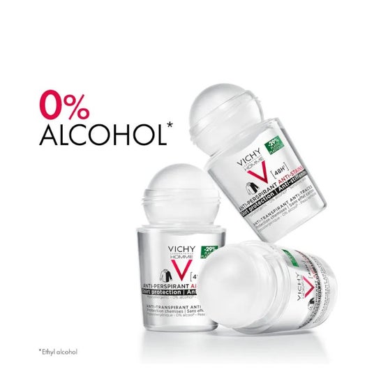 Desodorante Vichy Homme - Anti-Stain Roll On Ball 50ml
