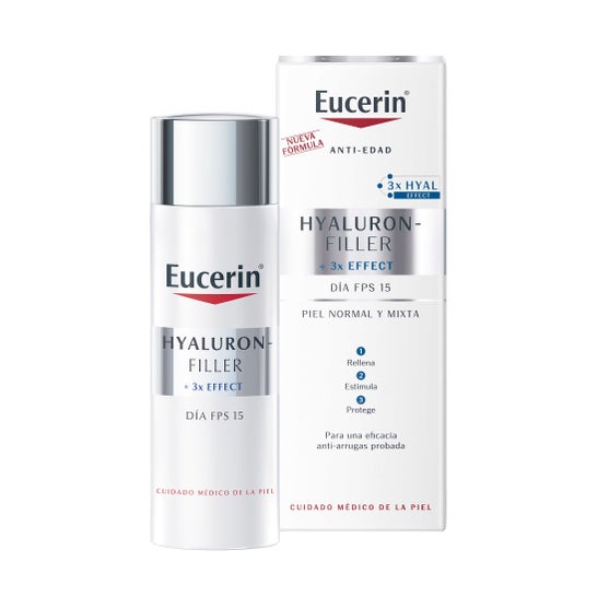 Eucerin® Hyaluron-Filler 3 Xeffect Día Spf15 50 ml