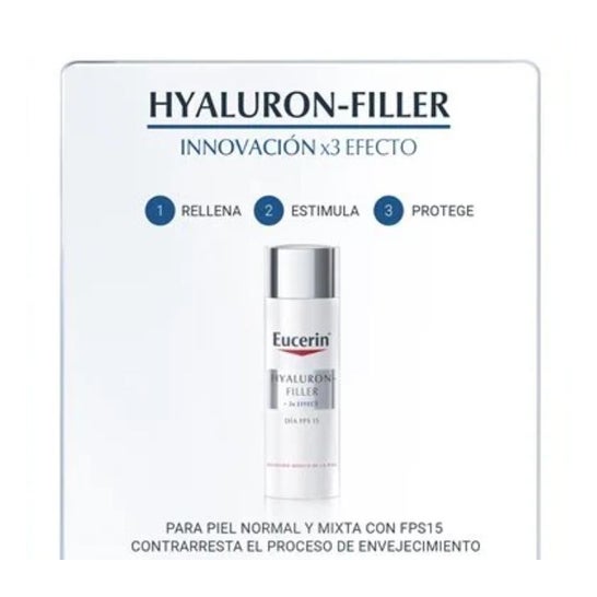Eucerin® Hyaluron-Filler 3 Xeffect Día Spf15 50 ml