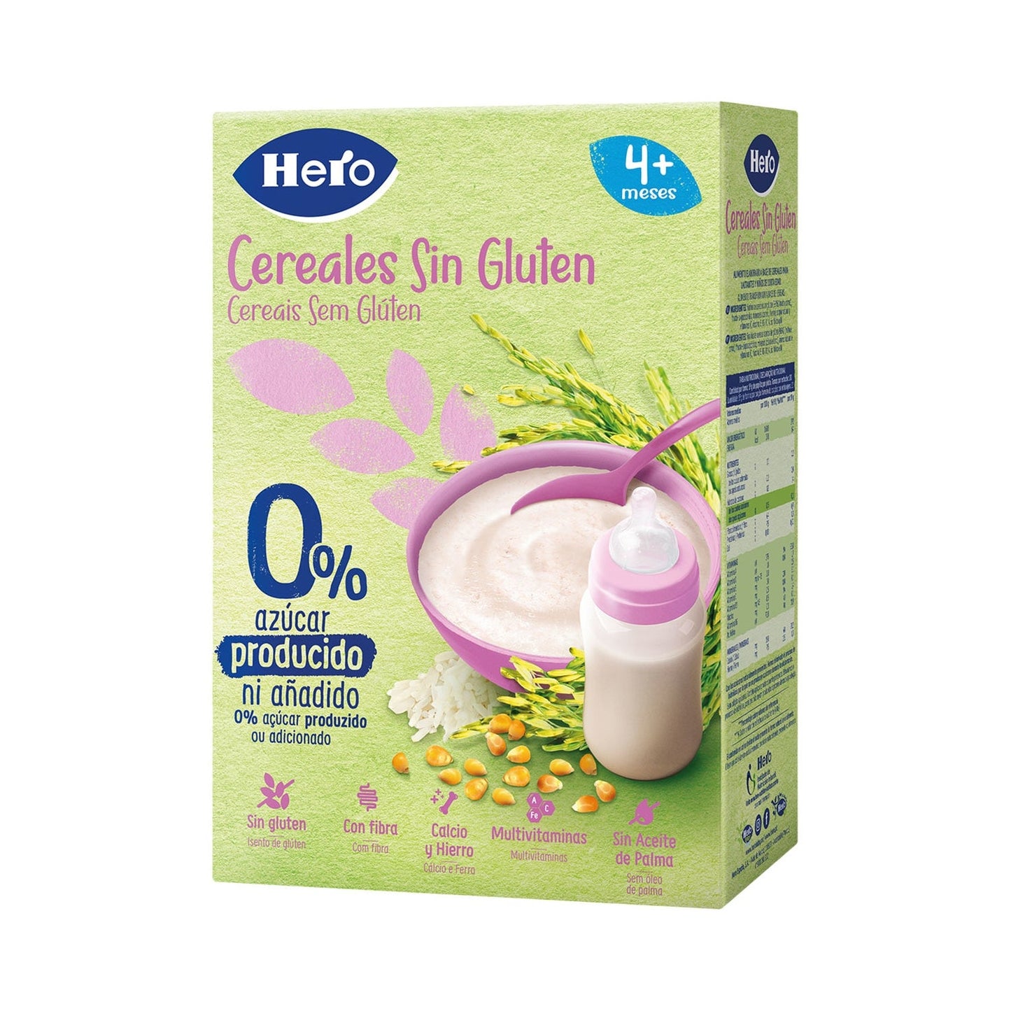 Hero Papilla Cereales Sin Gluten 340g