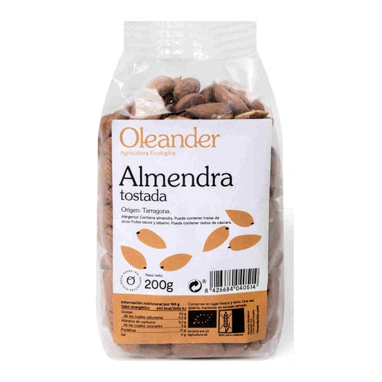 Oleander Almendra Tostada Piel 200 g