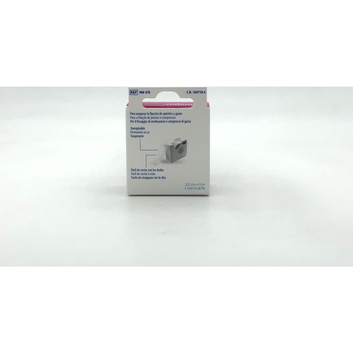 Omnipor esparadrapo hipoalergénico papel 5mx2,5cm