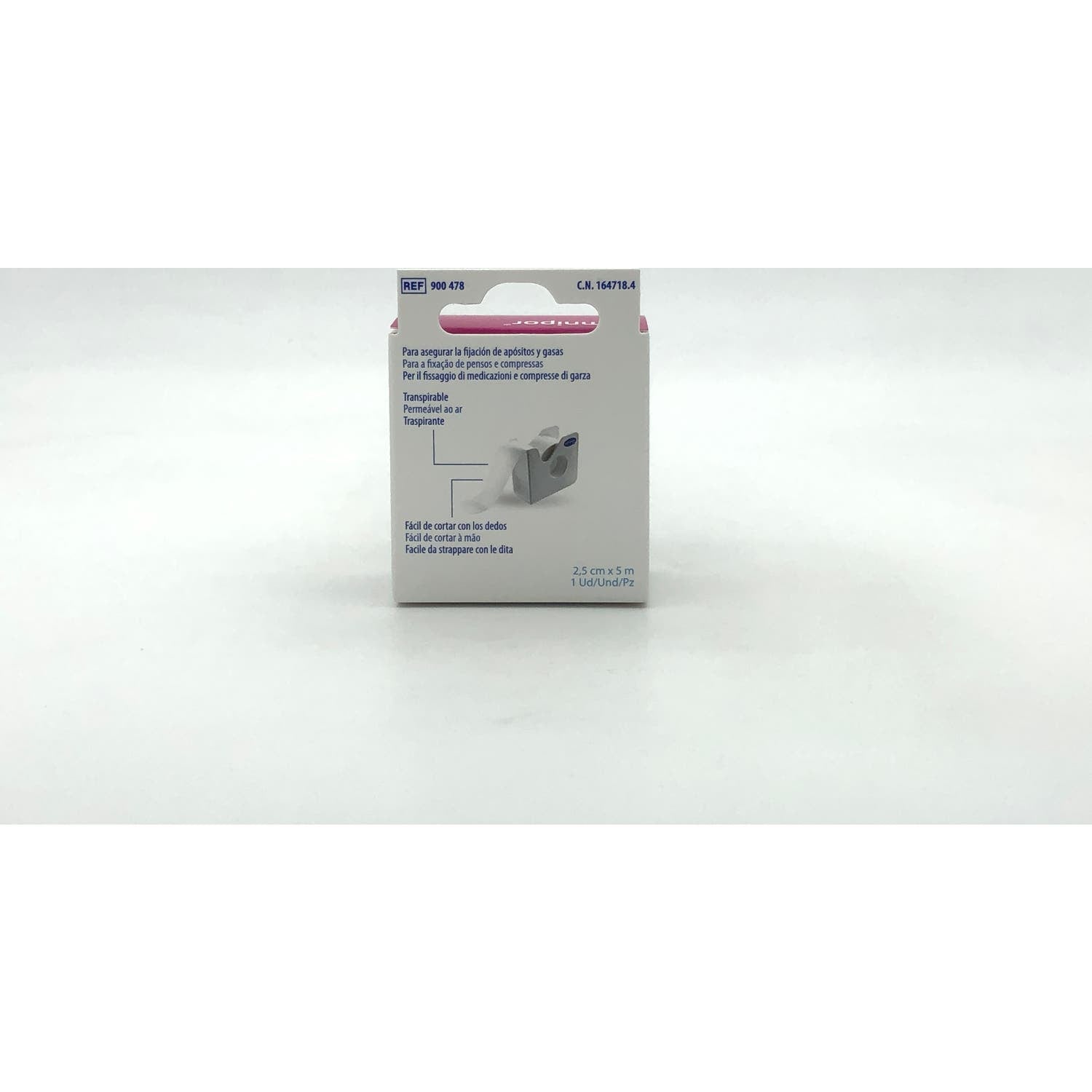 Omnipor esparadrapo hipoalergénico papel 5mx2,5cm