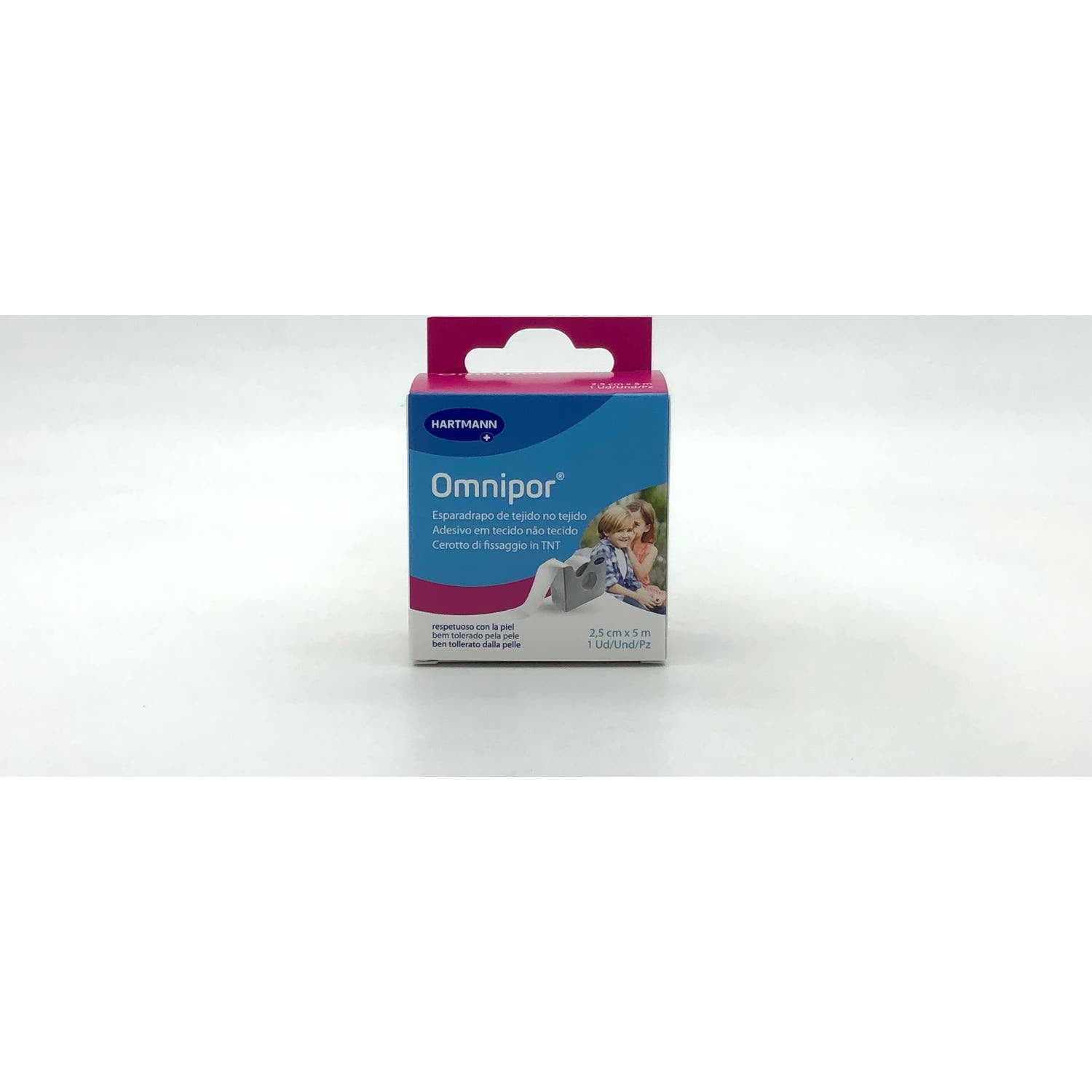 Omnipor esparadrapo hipoalergénico papel 5mx2,5cm