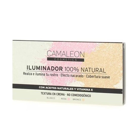 Camaleon Paleta 3 Iluminadores 100% Natural 3 X 2.5 g