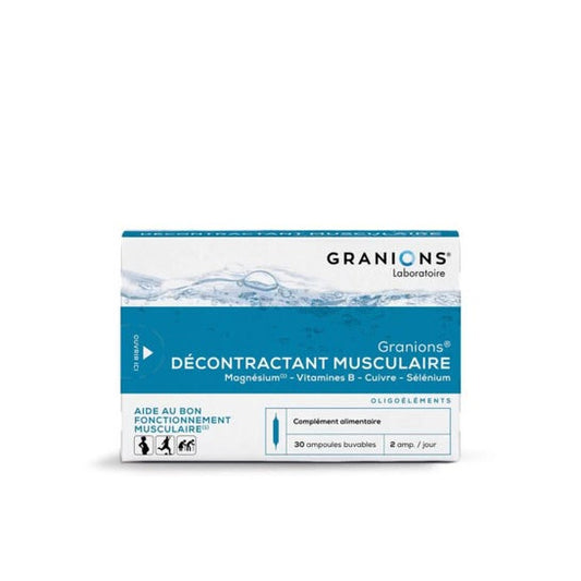 Granions Solución Bebible Relajante Muscular 30 Ampollas