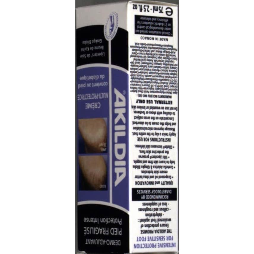 Akileïne® Akildia crema pie del diabético 75ml