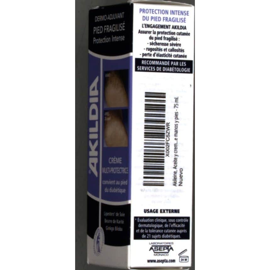 Akileïne® Akildia crema pie del diabético 75ml