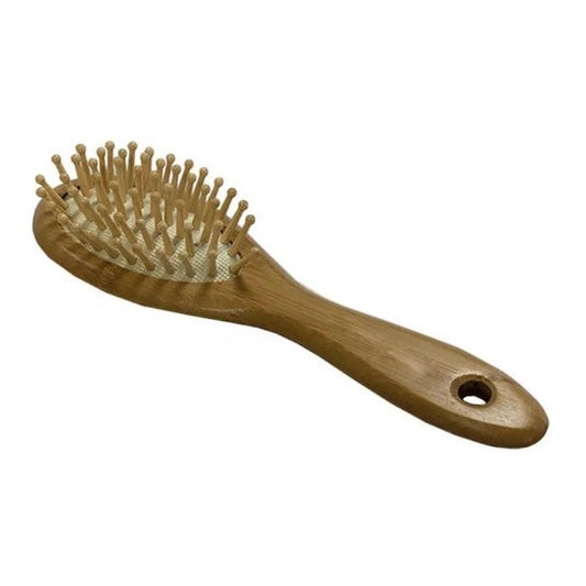 NaturaBio Cosmetics Cepillo Cabello Bambú Pequeño 1 ud