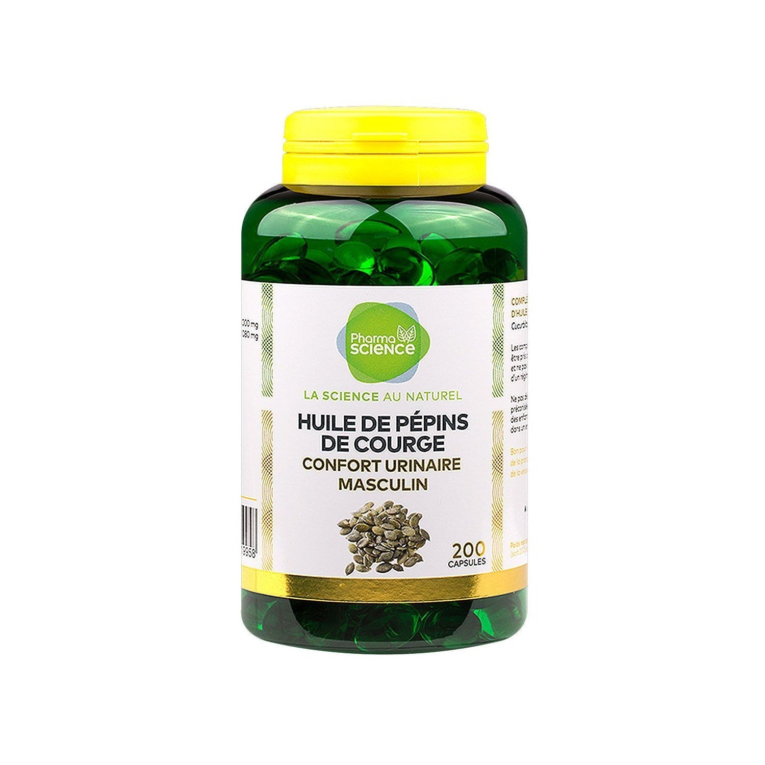 Pharmascience Aceite de Semillas de Calabaza 200caps