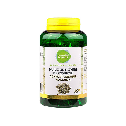 Pharmascience Aceite de Semillas de Calabaza 200caps