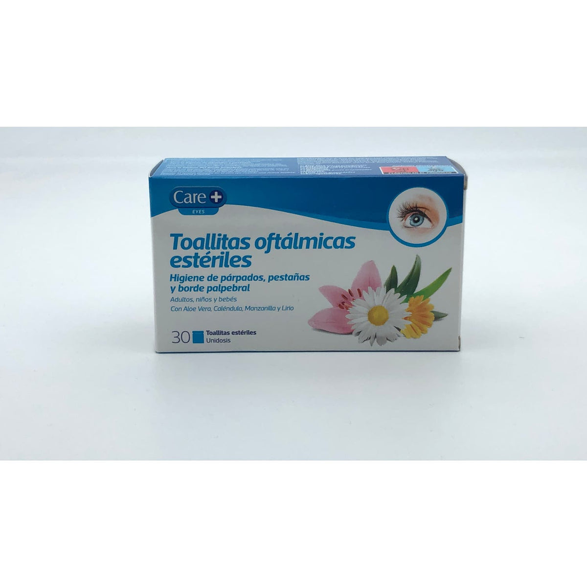 Care+ Toallitas Oftálmicas Estériles 30uds