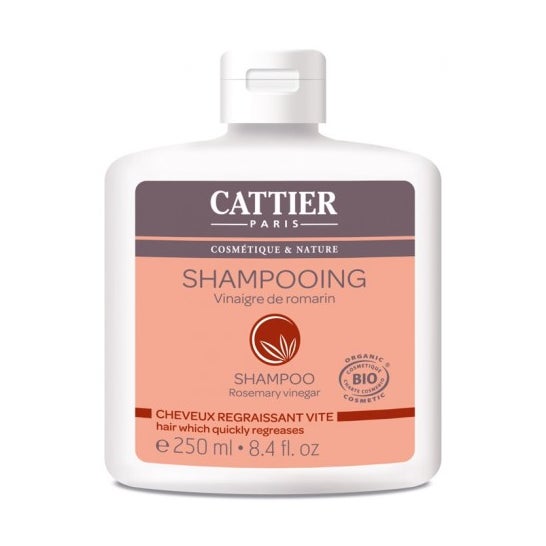Cattier Champú Cabellos grasos Vinagre Romero 250 ml