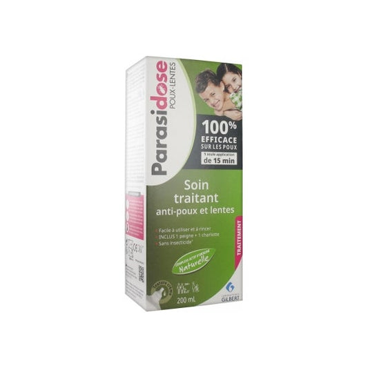 Parasidose Tratamiento para Piojos y Liendres 200ml