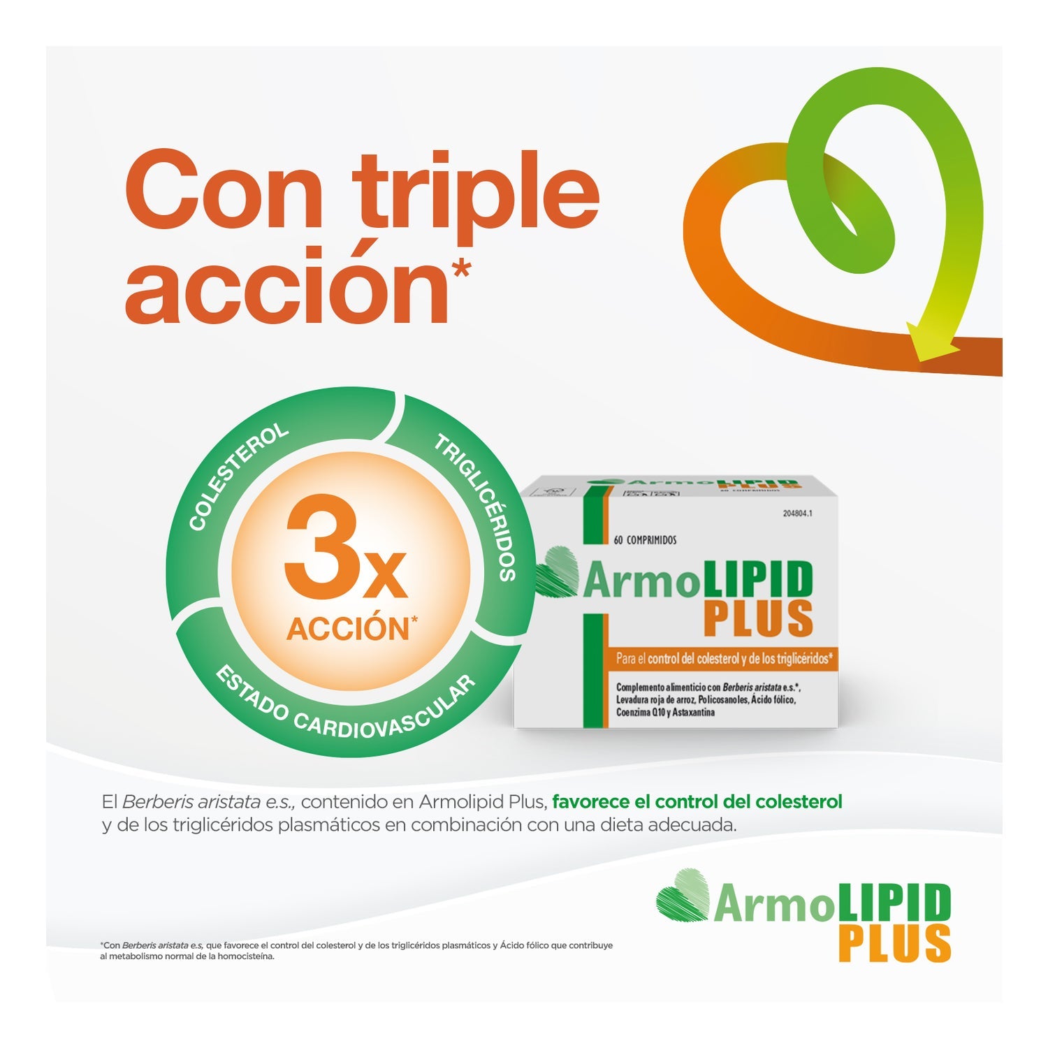ArmoLIPID Plus Control Colesterol 60comp