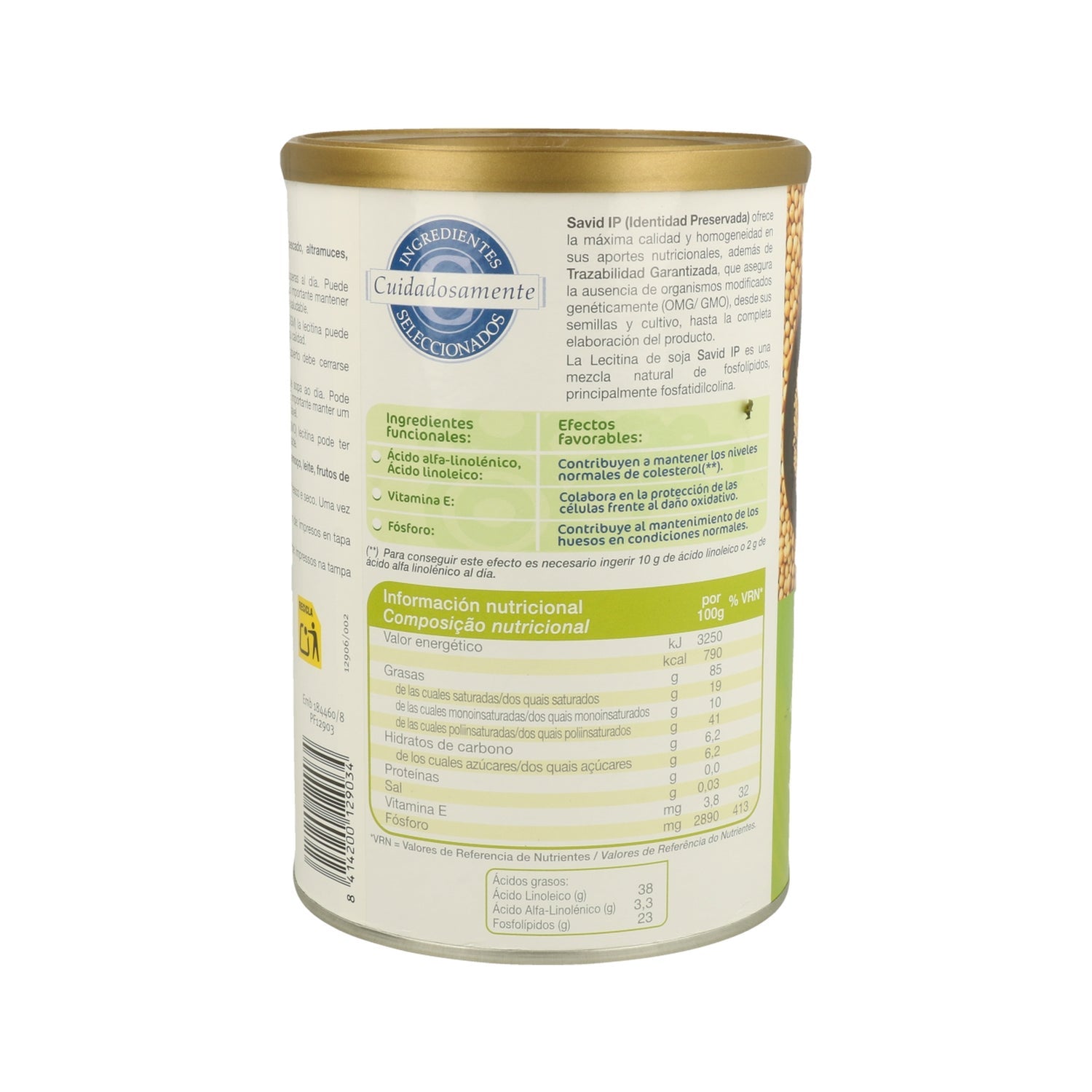 Dietisa Savid Ip Lecitina De Soja 400g