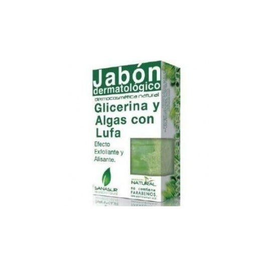 Sanasur Jabon Glicerina Y Algas C/lufa