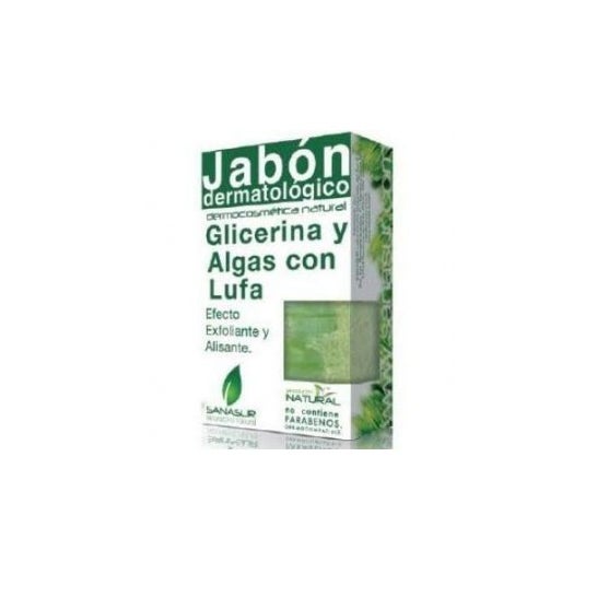 Sanasur Jabon Glicerina Y Algas C/lufa