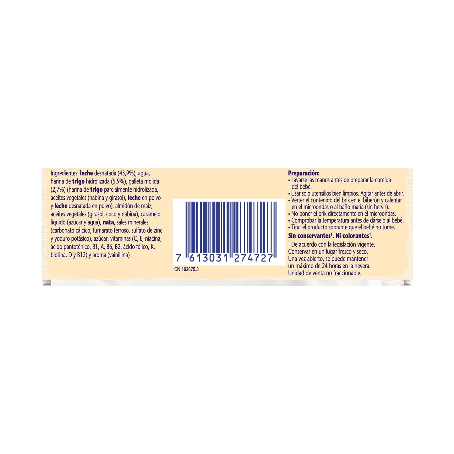 Nestlé papilla galleta 250ml+250ml