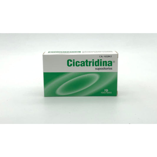 Cicatridine Supositorios 10uds