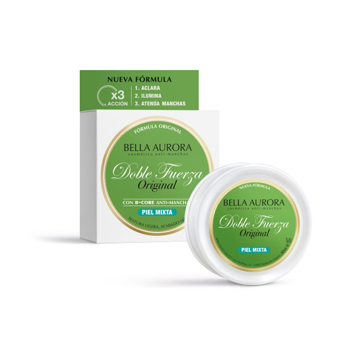 Bella Aurora Doble Fuerza Crema Anti-Manchas Piel Mixta 30ml
