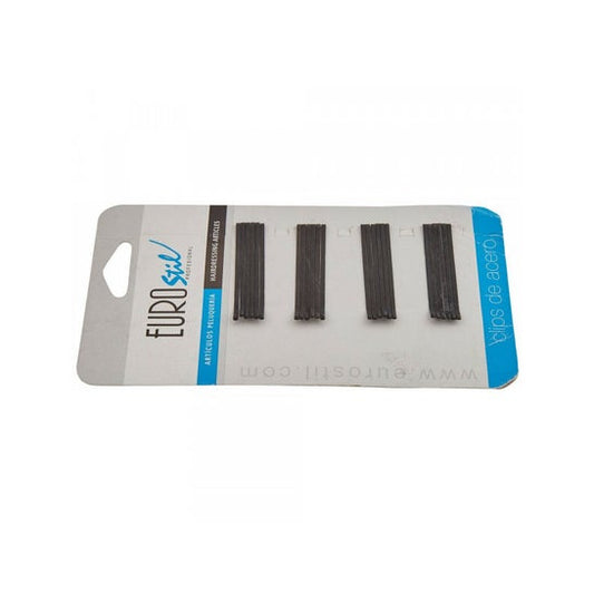 Eurostil Clips Negro Mate 50 mm 04484 50 24 uds