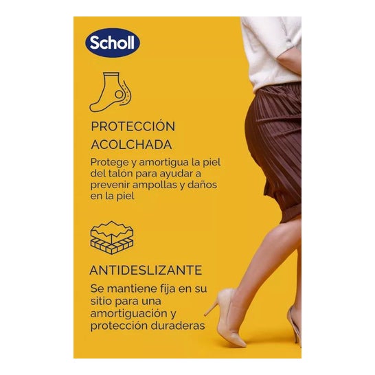 Scholl Party Feet Gel Activ Protector Talón 1par