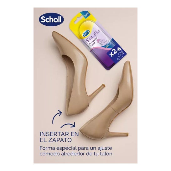 Scholl Party Feet Gel Activ Protector Talón 1par
