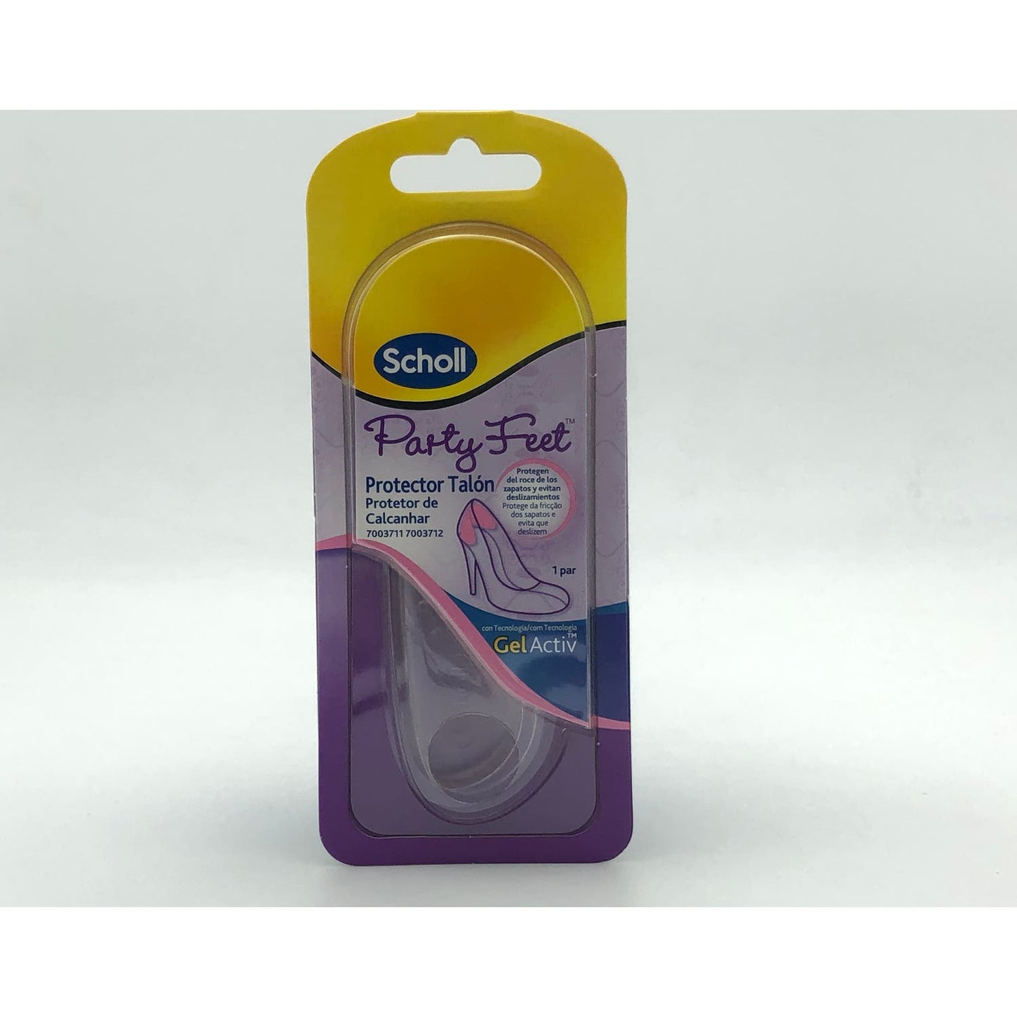 Scholl Party Feet Gel Activ Protector Talón 1par