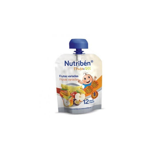 Nutriben Fruta&go Frutas Variadas 90 G