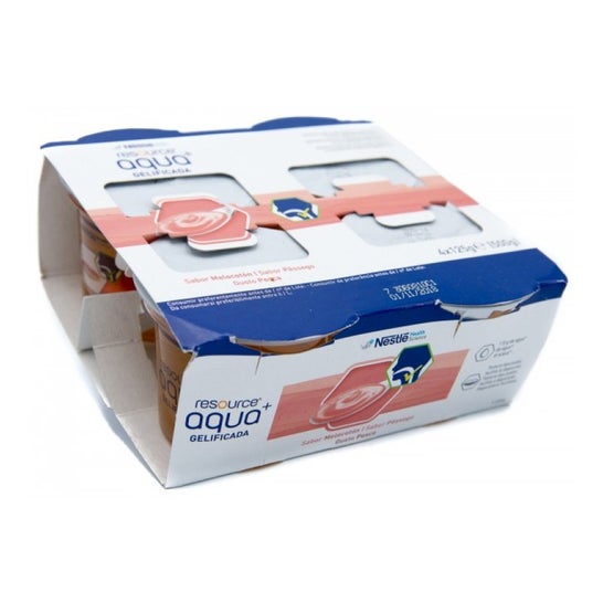 Nestlé Resource Aqua Mint Gelatina Bebida 4x125g