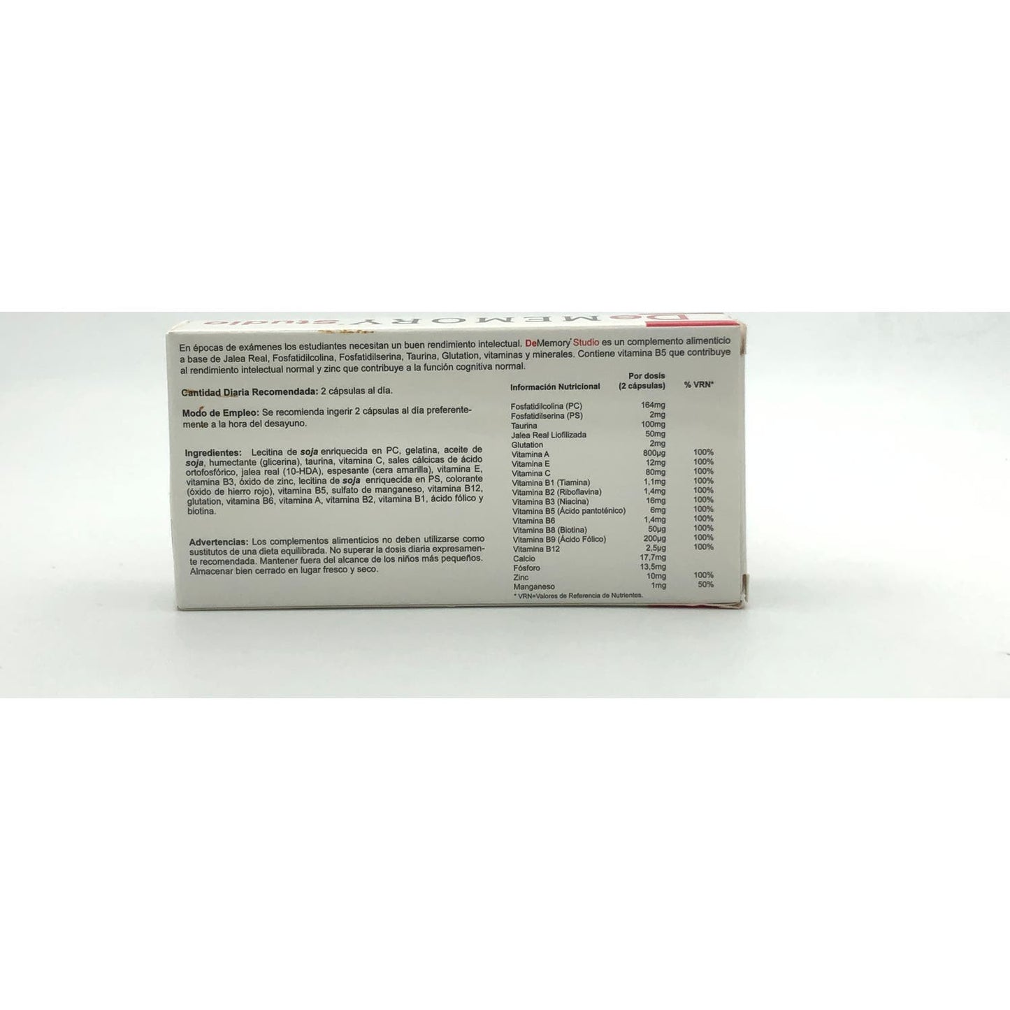 DeMemory Studio 30caps