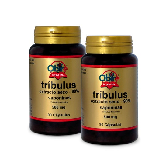 Obire Suplemento Alimenticio Tribulus 90% Saponinas 500 mg 90 caps
