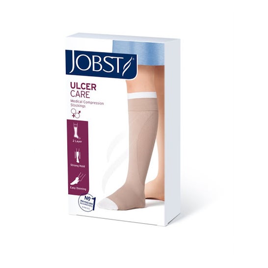 Jobst Media Ulcercare 73631-24 Izquierda Beige TXL 1 Par