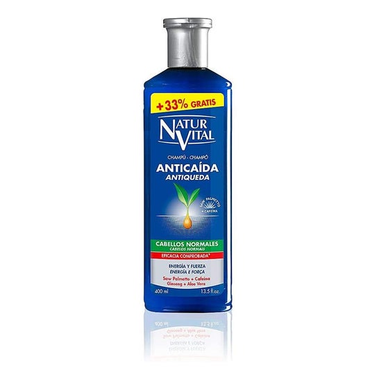 NaturVital Champu Anticaida Cabello Normal 400 ml