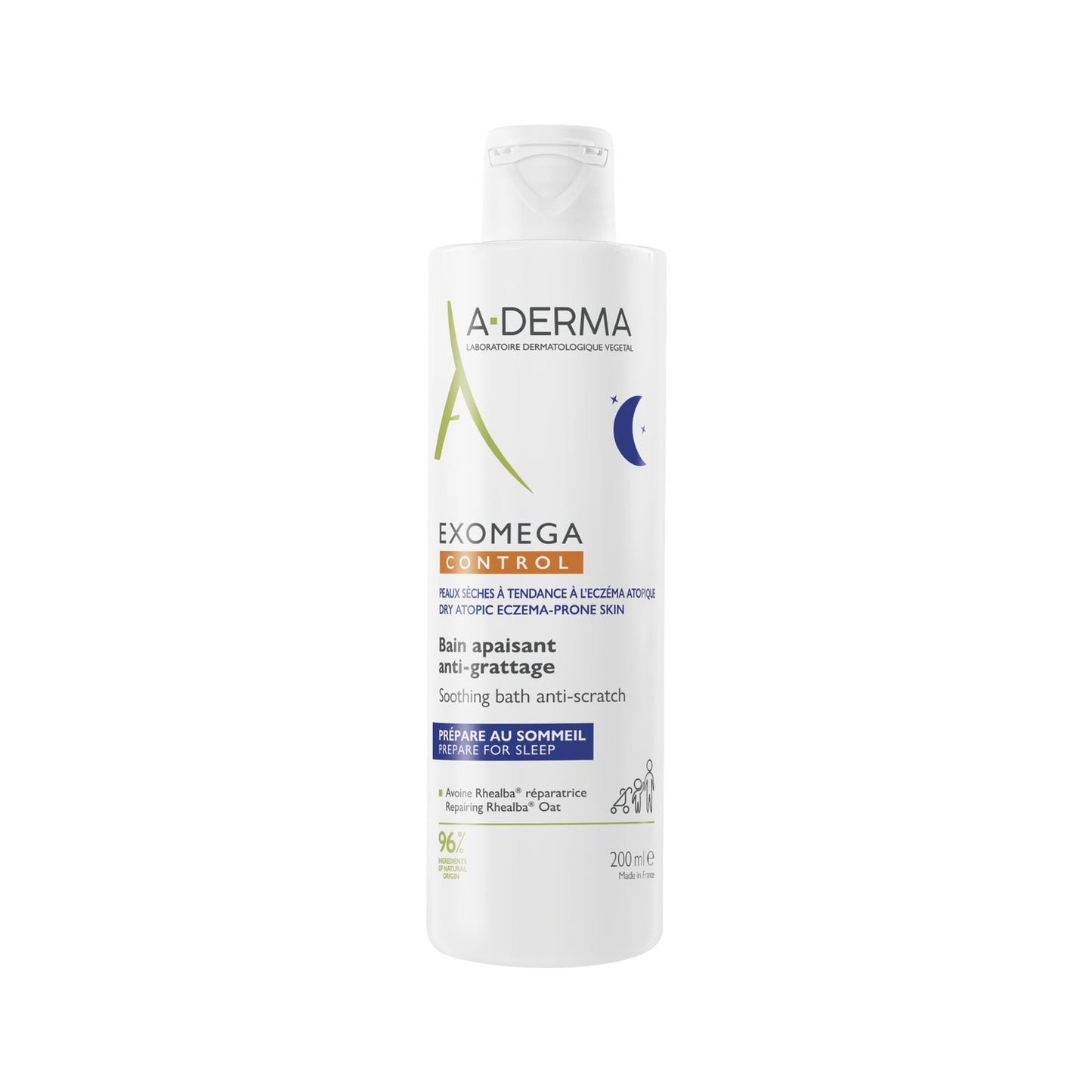 A-Derma Exomega Control Gel de Baño Calmante 200ml