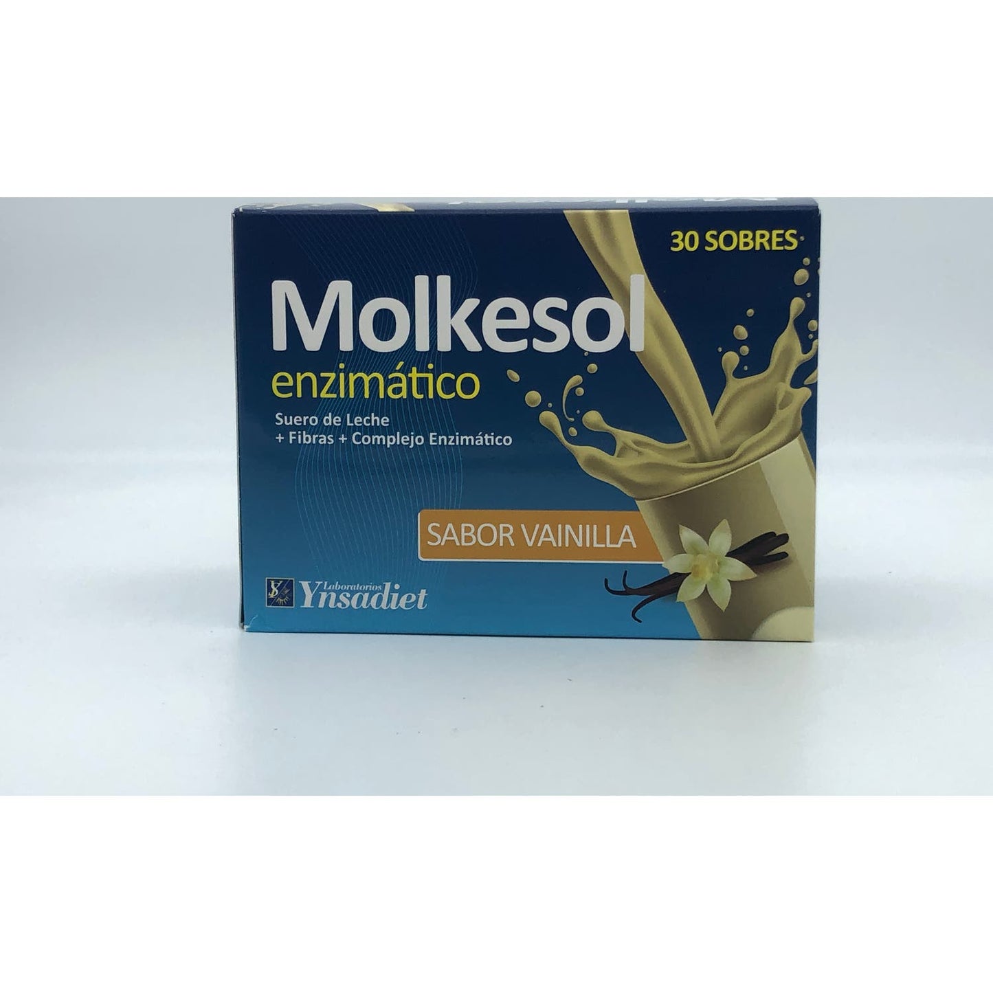 Ynsadiet Molkesol Enzimático Sabor Vainilla 30 sobres