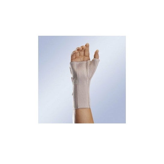 Orliman Muñequera Fer. Soporte Pulgar Izquierda. T-2 15-17 cm