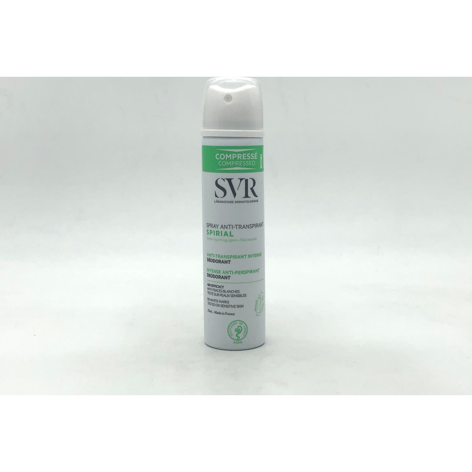 SVR Spirial Spray Desodorante Antitranspirante Intenso 48H 75ml