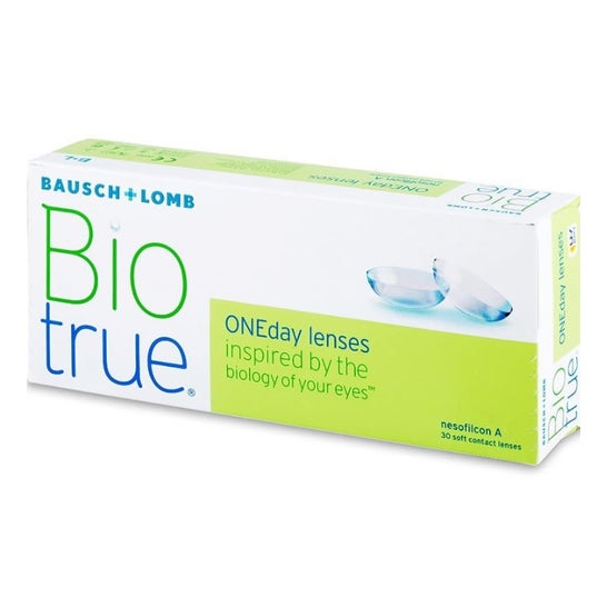 Bausch & Lomb Bio True Lentilla Contacto 1 Día -5.50 30uds