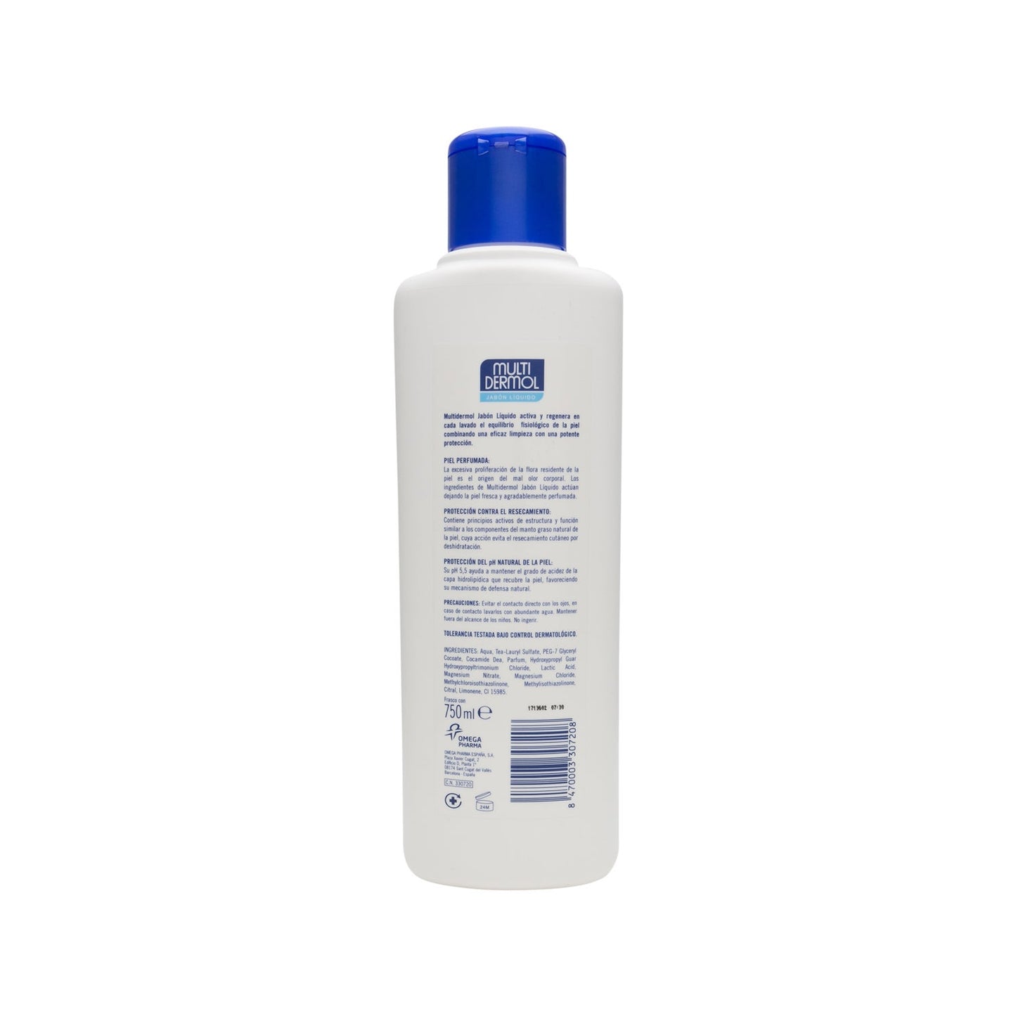 Multidermol jabón líquido 750ml