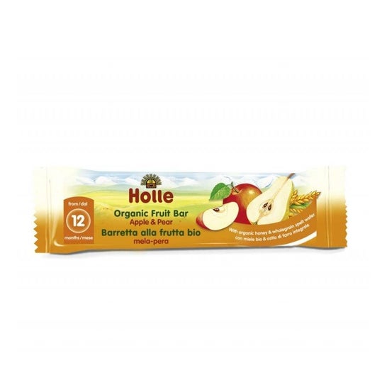 Holle Barra Manzana Platano Eco 25 g